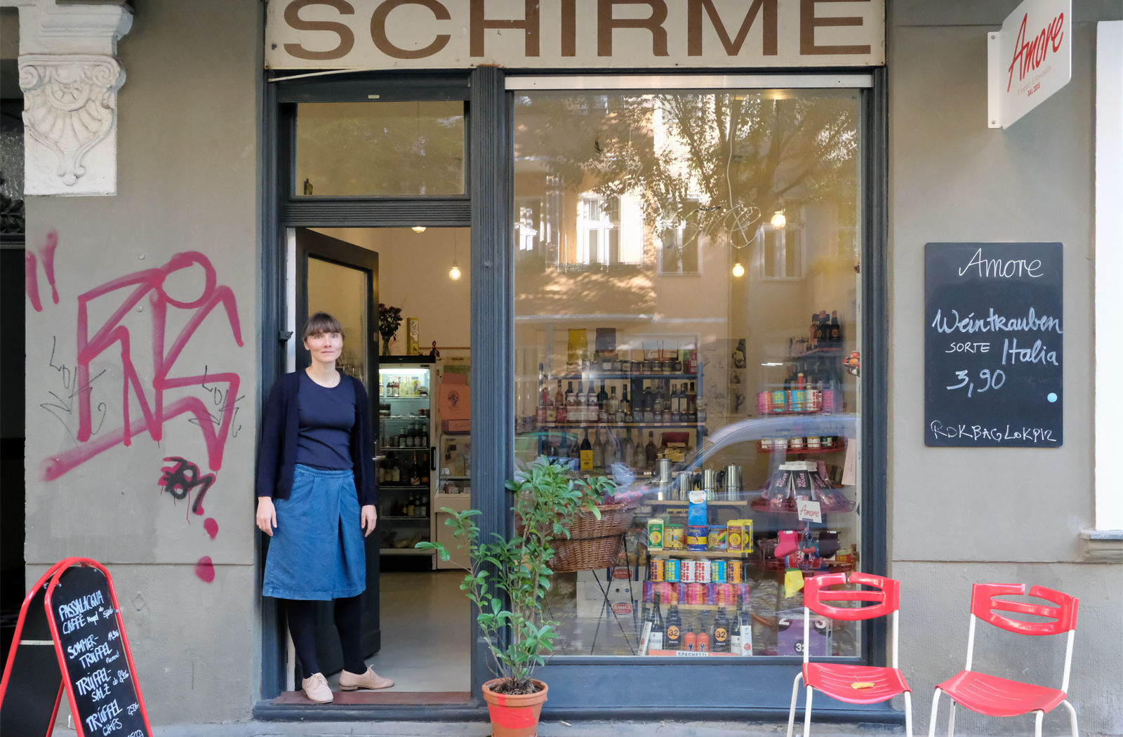 Amore statt Schirme