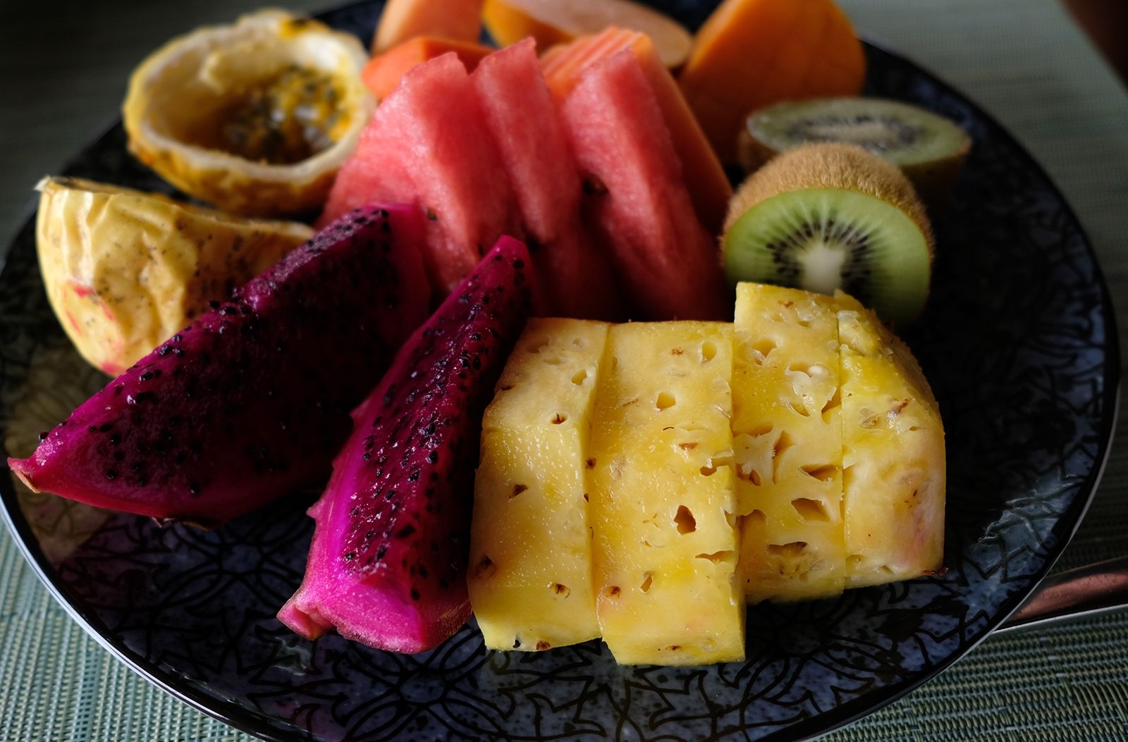 Farben zum Frühstück – Köstlich frisches Obst aus Mauritius 