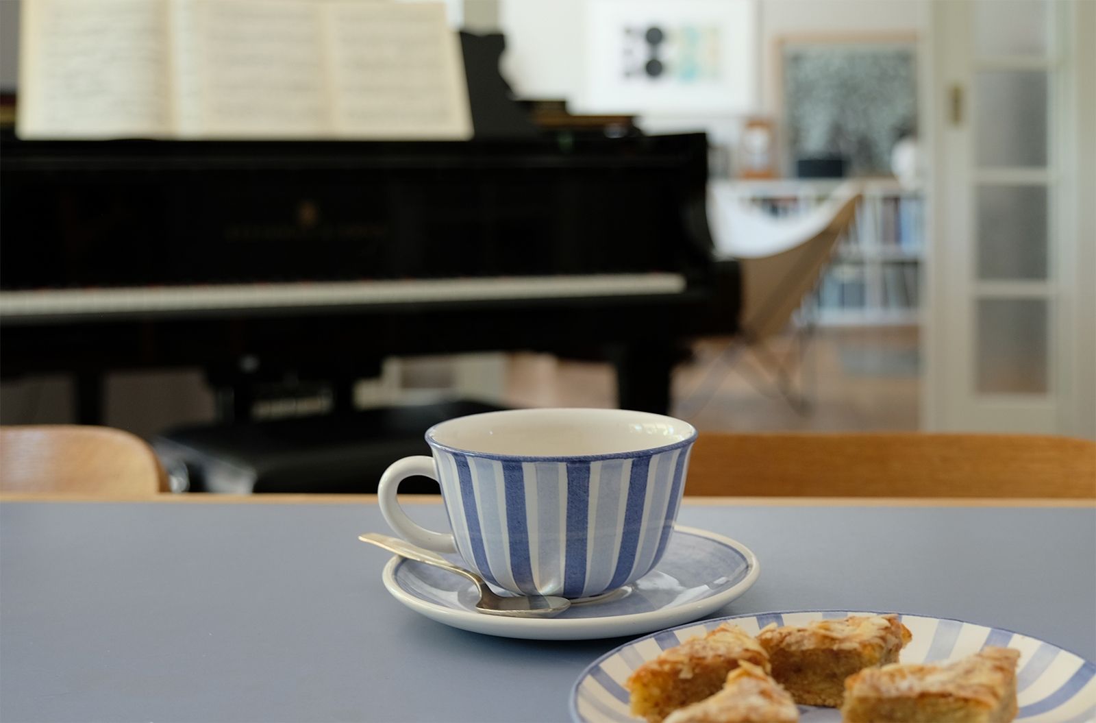 Passend zum Baujahr des Hauses – Kaffeetasse HB 490 von Hedwig Bollhagen wird seit 1934 in den Marwitzer Werkstätten hergestellt