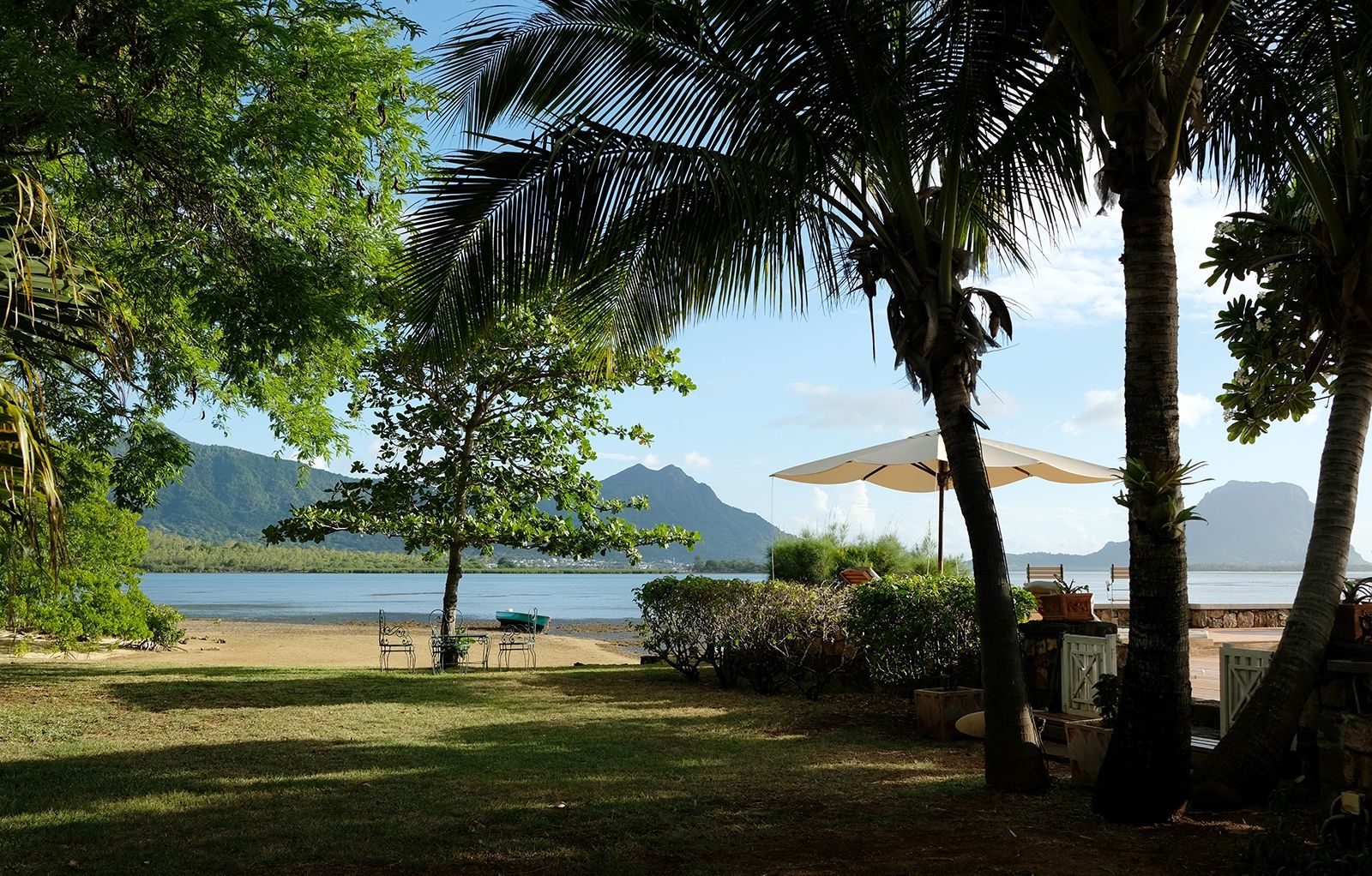 Das Licht, die Vegetation, die Sichtachsen – zu jeder Tageszeit faszinierend und zauberhaft