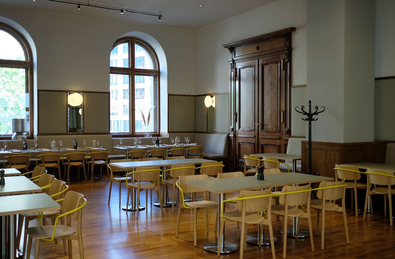 Willkommen im W66, dem neuen Restaurant, Café und kulinarischen Hotspot im Museum für Kommunukation in Berlin Mitte