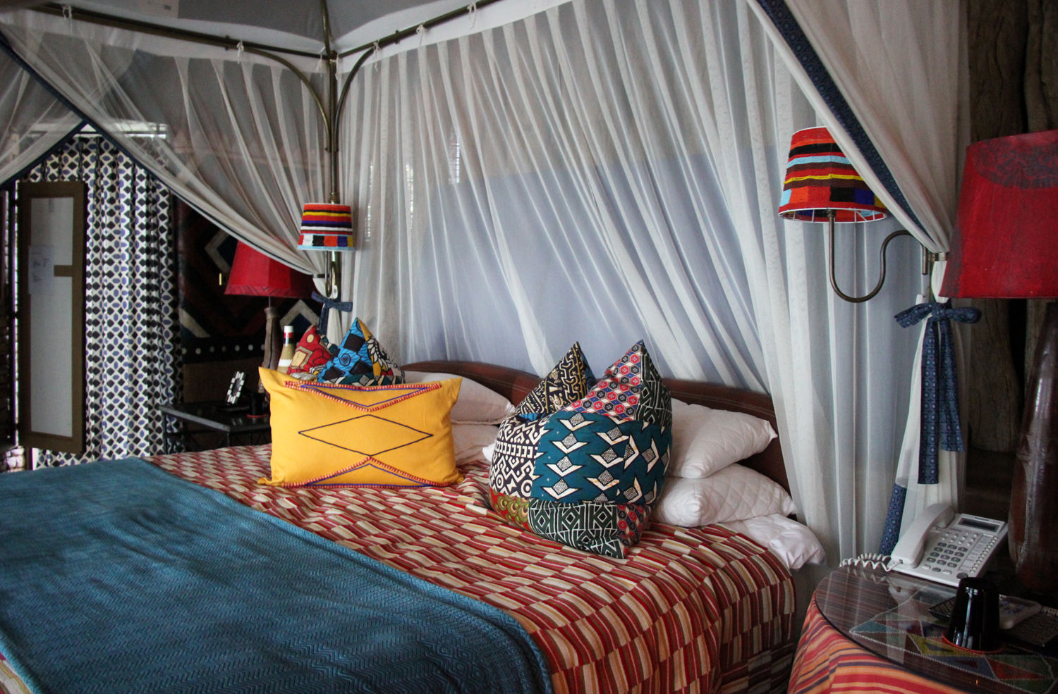 Interior Design African Colours Patterns Fabrics 1