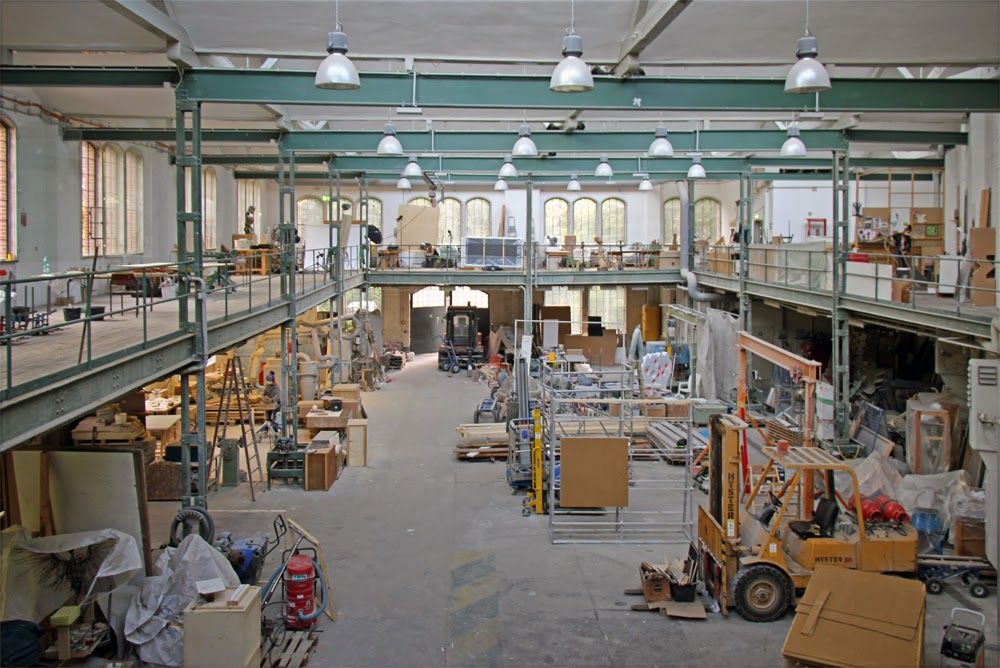 Ateliers an der Panke (hinter dem Luisenbad)