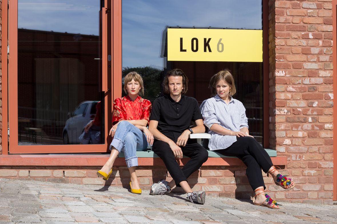 LOK6-Team, von links: Maria Wallenstein (Kommunikation), Tobias Wallenstein (Gründer) & Julia Heifer (Gründerin & Küchenchefin), Foto: Theresia Koch